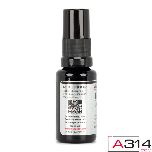 Instant Female Magic Pheromone For Men - Comfort and Excite Her - Androstadienone - 18 mL Bottle in Stealth - Side View