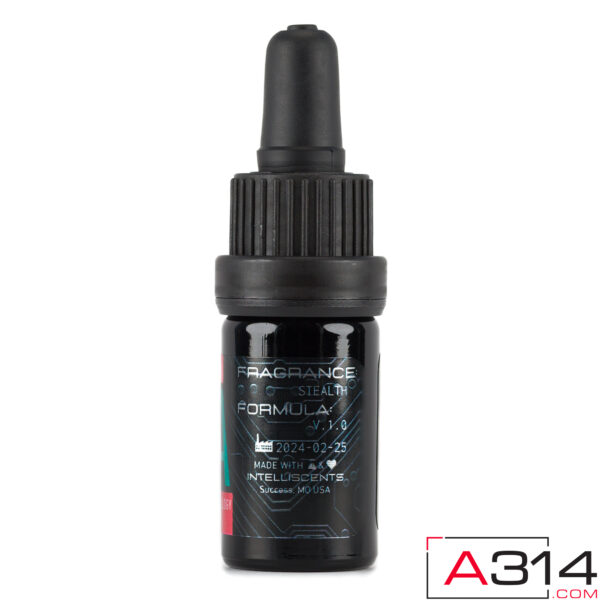 Molecule A - Carefree Youthful Uplifting Pheromone Oil - 5 mL Bottle - Side View