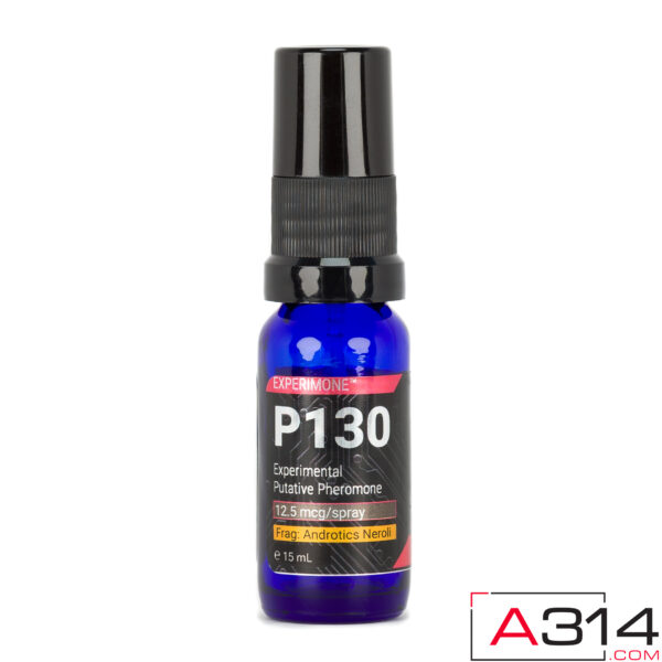 P130 Experimental Pheromone Spray Reduce Social Anxiety 15mL Bottle in Androtics Neroli Fragrance