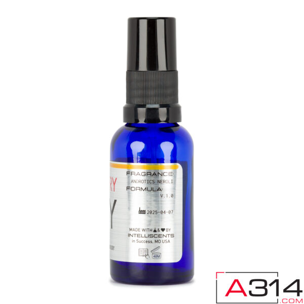 Mystery Boy Pheromone Party Cologne For Gay Men - 30mL Bottle in Androtics Neroli Fragrance - Side View