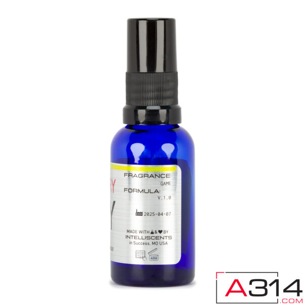Mystery Boy Pheromone Party Cologne For Gay Men - 30mL Bottle in Game Fragrance - Side View