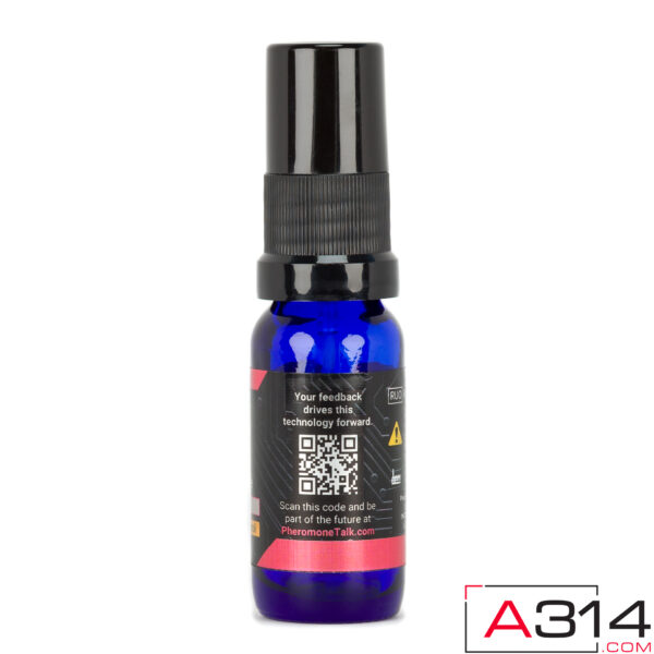 P93 Experimental Pheromone Spray 15mL Bottle in Androtics Neroli Fragrance - Side View