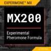 MX200 Experimental Pheromone Formula product label from the Experimone™ MX series