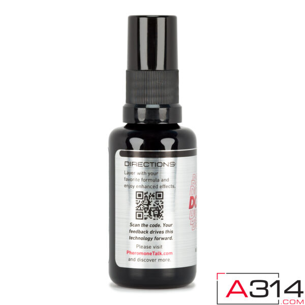DoubleTake Pheromone Formula Enhancement Additive - 30mL Bottle in Stealth - Side View